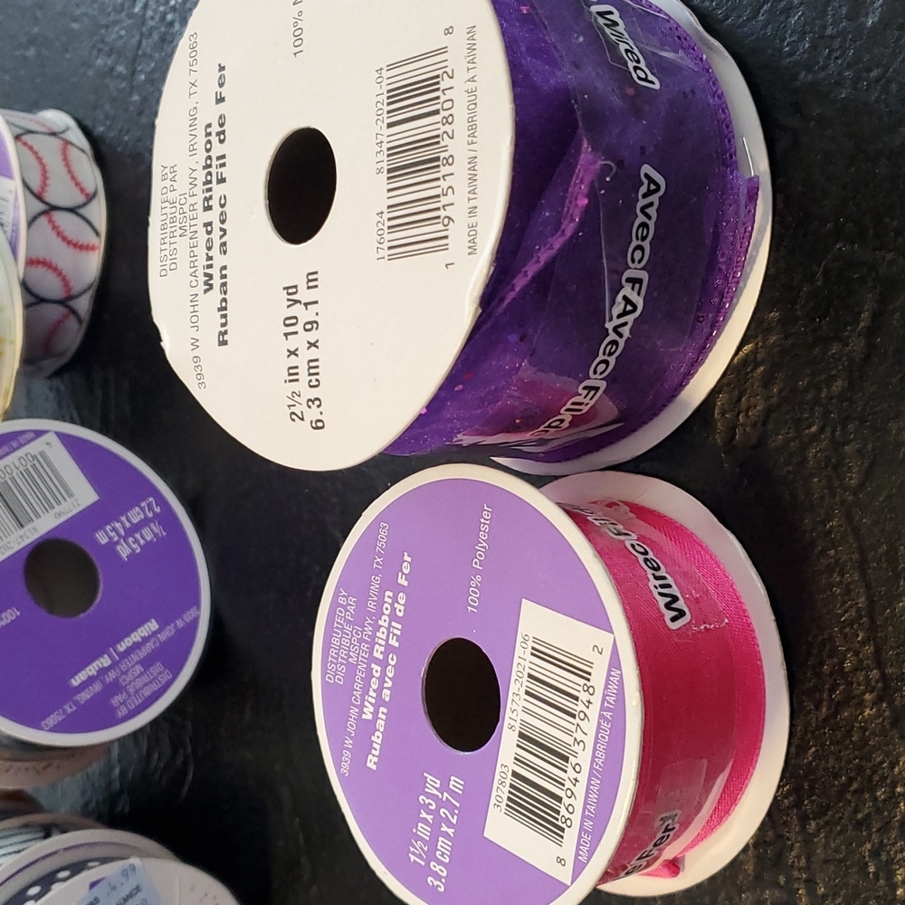 New Craft Ribbon Spools Bundle - Picture 3 of 6